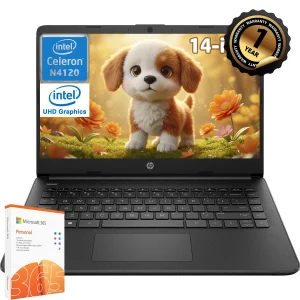 HP 14" Business Laptop,Intel Celeron N4120,16GB RAM